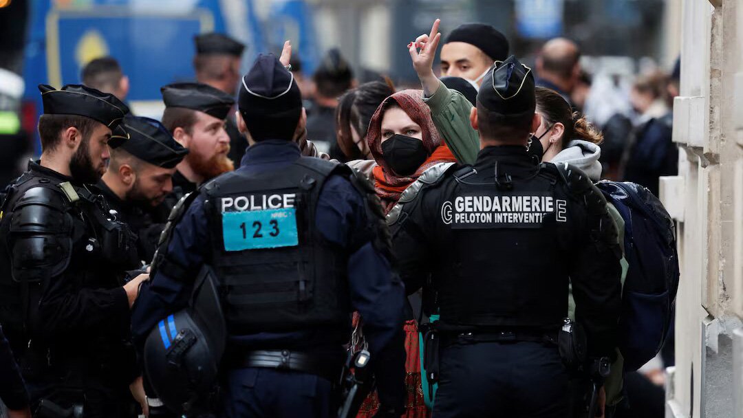 Paris police remove pro-Palestinian students occupying Sciences Po university